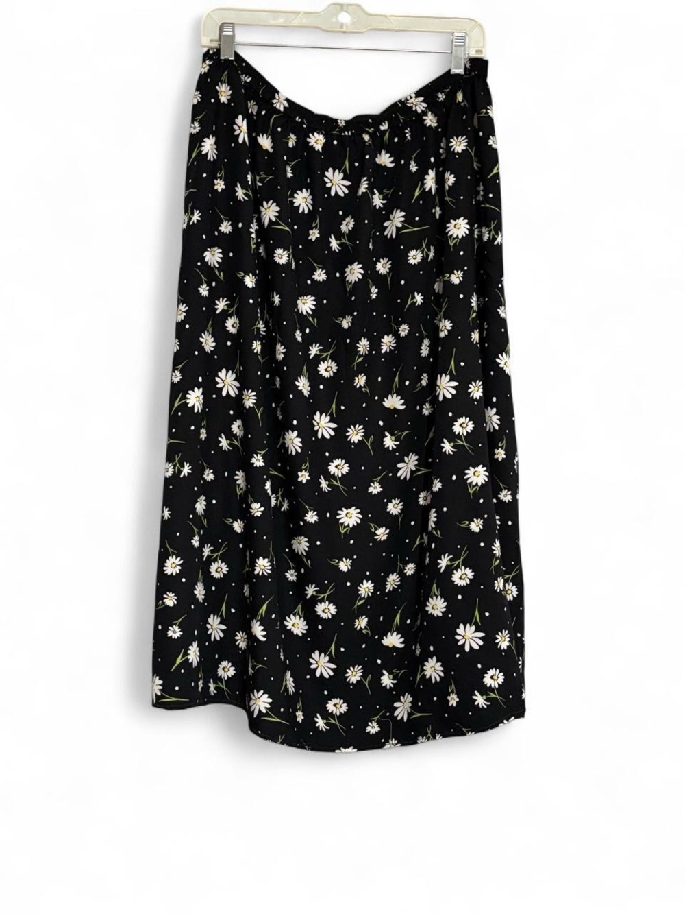 Bechamel Black Daisy Maxi Skirt